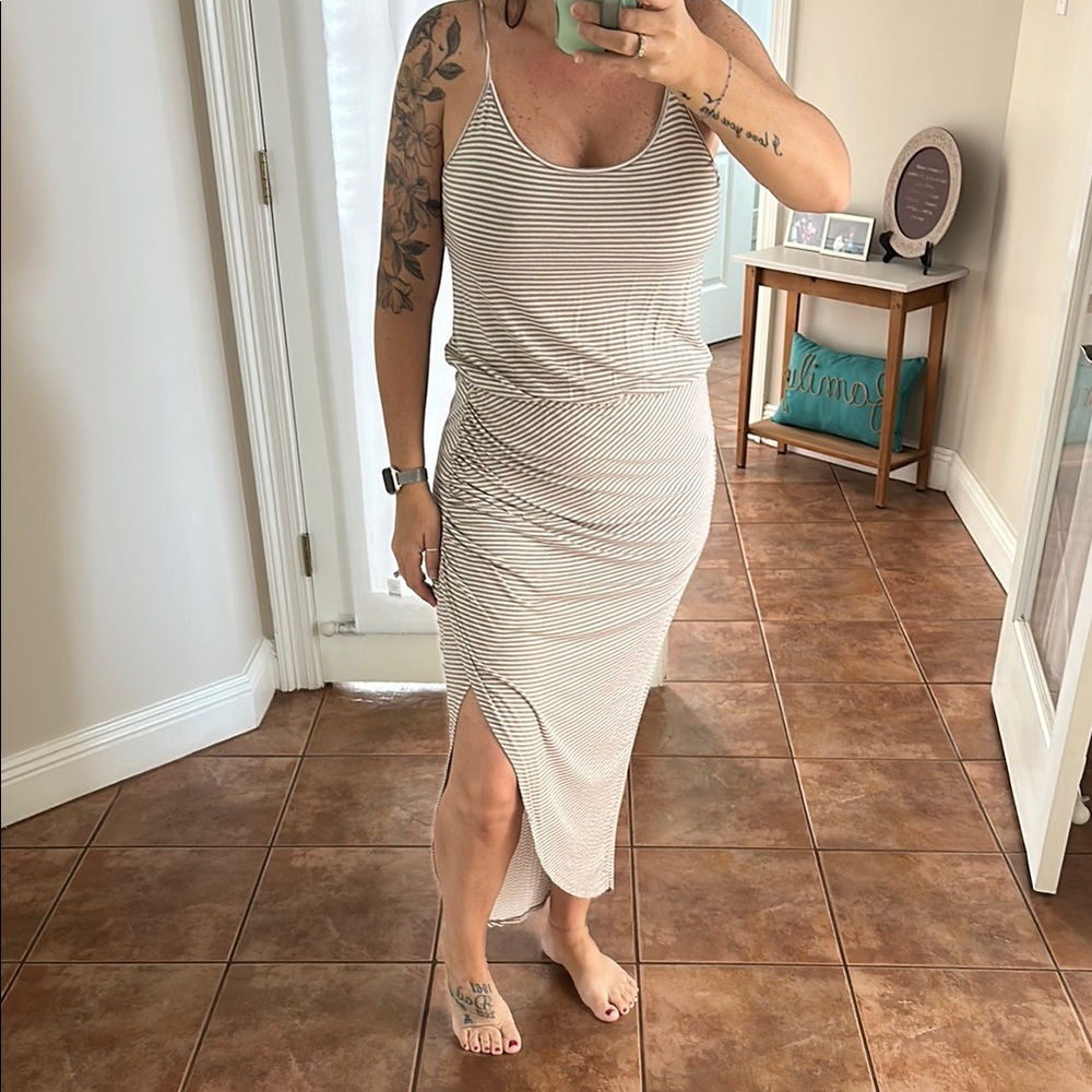 Striped Maxi Dress